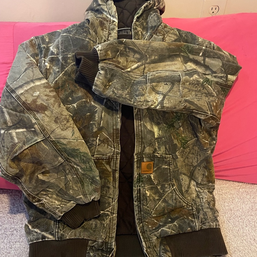 Carhartt Kids Camouflage Puffer Jacket